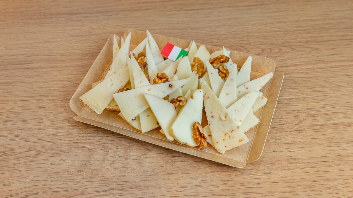 Plateau de fromages italiens